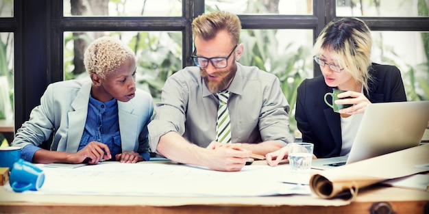 Structured financial documents on a desk